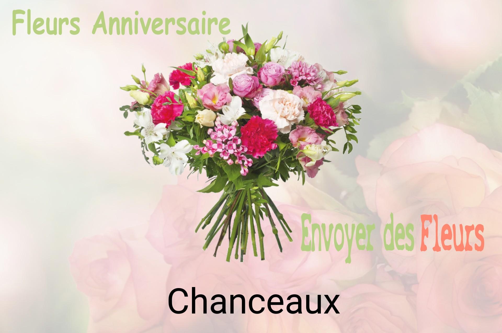 Bouquet de fleurs d’anniversaire livré à Chanceaux