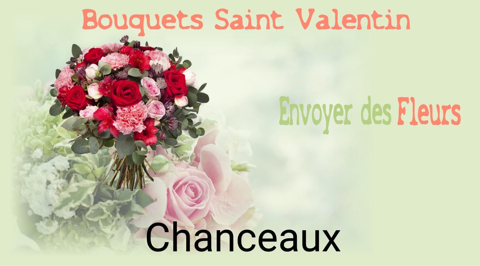 Roses de Saint-Valentin livrées à Chanceaux